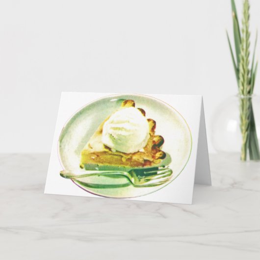 Appeltaart 1955 kaart (Voorkant)