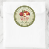 appeltaart inblikken label (Tas)