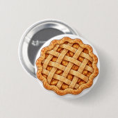 Appeltaart Ronde Button 5,7 Cm (Voorkant /achterkant)