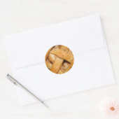 Appeltaart roosterkorst sticker (Envelop)