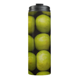 Appelvruchten levensmiddelengroene appels thermosbeker
