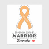 Appendice Sticker pour le vinyle du cancer (Feuille)