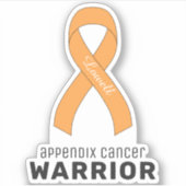 Appendice Sticker pour le vinyle du cancer (Devant)