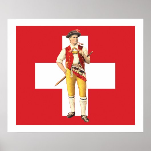 Appenzell Innerrhoden Trachten Affiche du pavillon (Devant)
