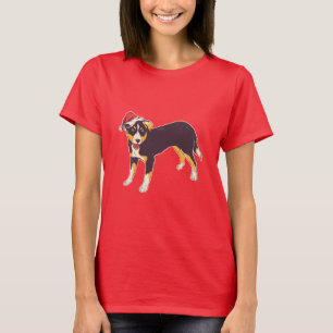 Appenzeller Dog Schattig Christmas T-shirt