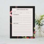 Appetizer Recipes | Zwarte botanische kersen (Staand voorkant)