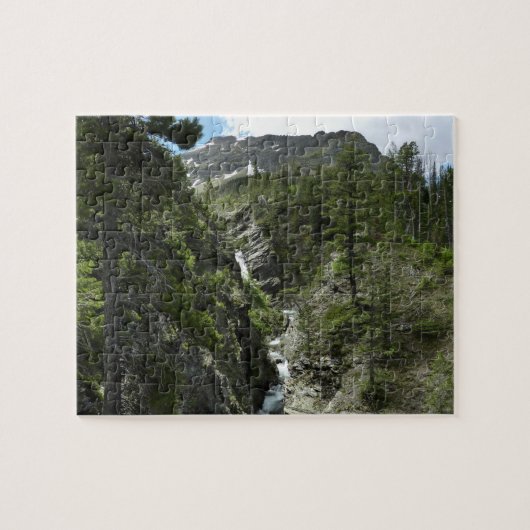 Appistoki Herfsten en piek in Glacier National Par Legpuzzel (Horizontaal)