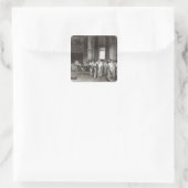 Appius Claudius Vierkante Sticker (Tas)