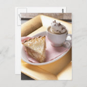 Applaus en hete cacao briefkaart (Voorkant / Achterkant)