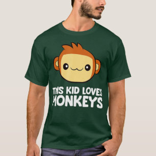 Applaus per aap Dit Kind verliest apen  T-shirt