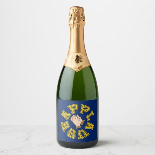Applaus Sparkling Wijnetiket (Voorkant)
