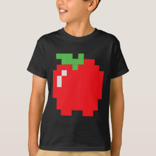 Apple 80s Videogame Halloween Groepskostuum T-shirt