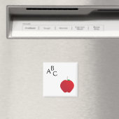 Apple, A, B, C magneet (Insitu (Vaatwasser))