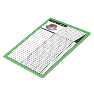 Apple A+ Green Teachers' Grade Sheets Notitieblok