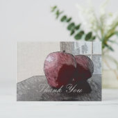 Apple Art Bedankkaart (Staand voorkant)