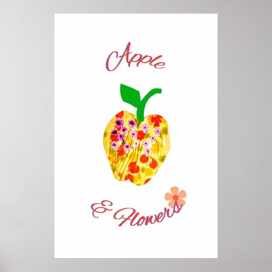 Apple art Print (Voorkant)