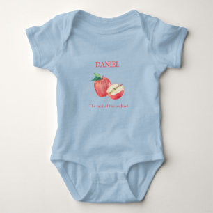 Apple Baby Blauw Bodysuit