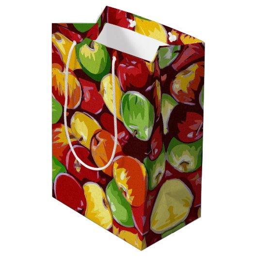 Apple Barrel Medium Cadeauzakje (Achterkant Gekanteld)