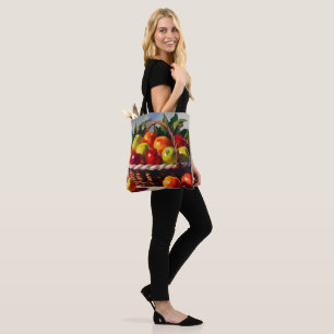 Apple Basket, stilleven schilderen, Draagtas