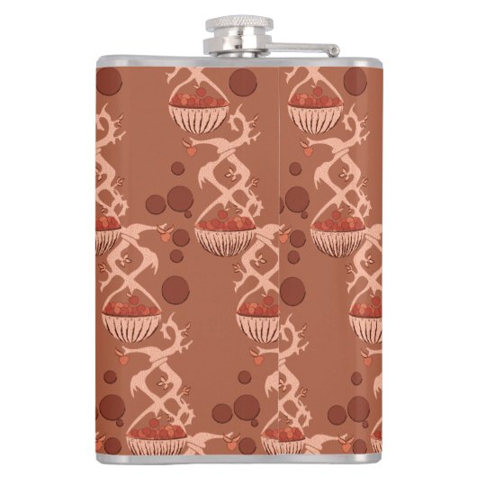 Apple Baskets III Heupfles (Achterkant)