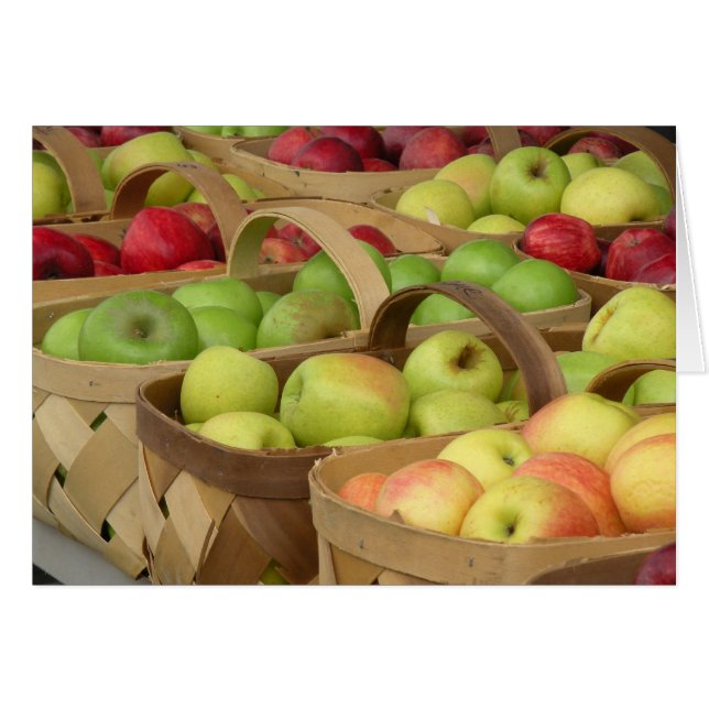 Apple Baskets op de markt (Voorkant Horizontaal)