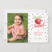 Apple bedankkaart met foto kaart (Voorkant)