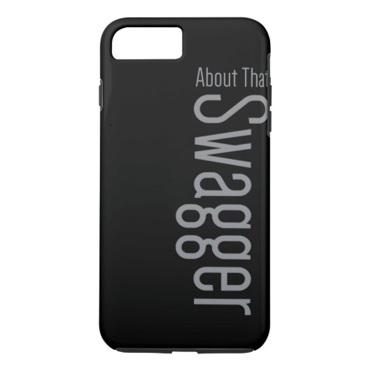Apple Black iPhone case 7/8 plus (Achterkant)