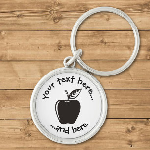 Apple Black Sleutelhanger