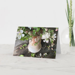Apple bloesems 5 x 7 kaart