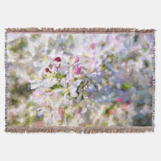 Apple Blossom Art Deken (Voorkant)