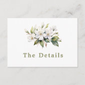 Apple Blossom bloem De Details Behuizing Kaart (Voorkant)