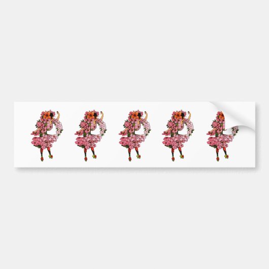 Apple Blossom Bumpersticker (Voorkant)