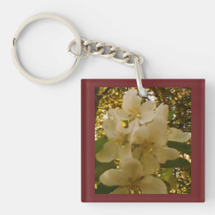 Apple Blossom Burgundy Sleutelhanger