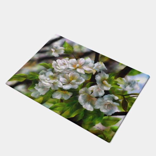 Apple Blossom Deurmat (Schuin)