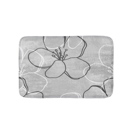 Apple Blossom Dream: Abstract Ornament Badmat (Voorkant)