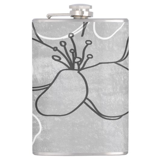 Apple Blossom Dream: Abstract Ornament Heupfles (Voorkant)