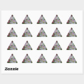Apple Blossom Driehoek Sticker (Vel)