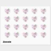 APPLE BLOSSOM ~ Enregistrer La Date ~ Stickers Coe (Feuille)