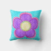 Apple Blossom Flower Kussens (Achterkant)