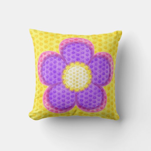 Apple Blossom Flower Kussens (Voorkant)