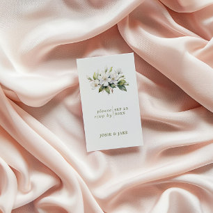 Apple Blossom flower RSVP Behuizing Kaart