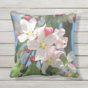 Apple Blossom Flowers Outdoor Sierkussen