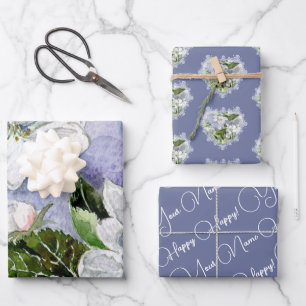 Apple blossom inpakpapier vel