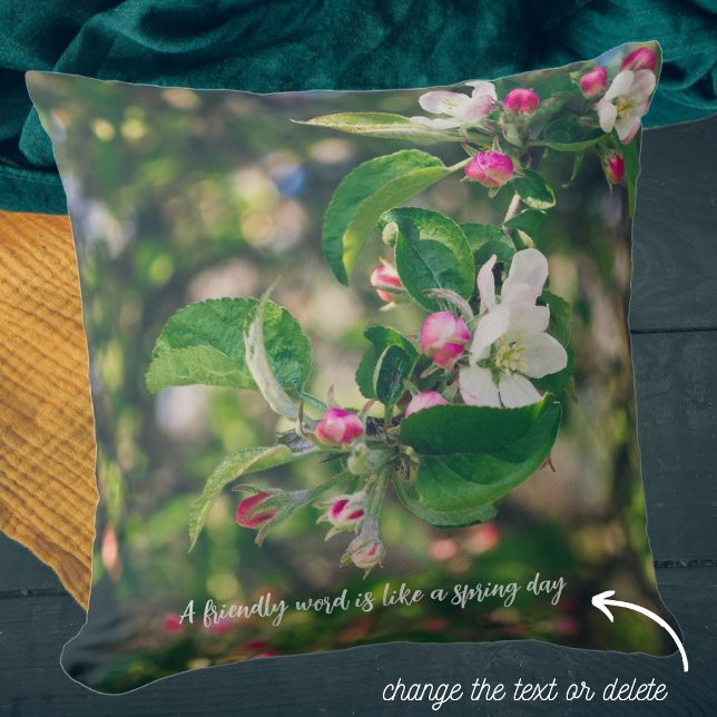 Apple blossom kussen (Creator heeft geüpload)