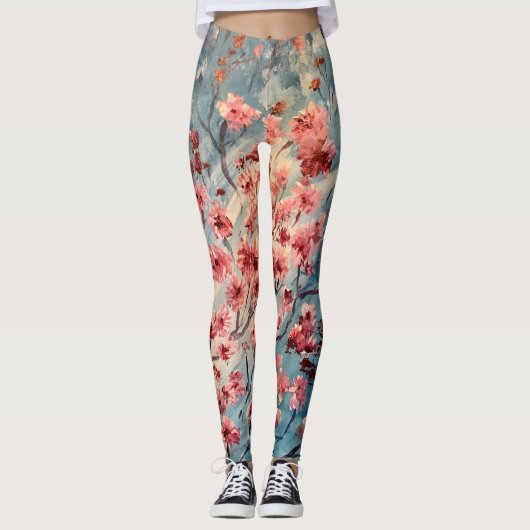 Apple Blossom Leggings (Voorkant)