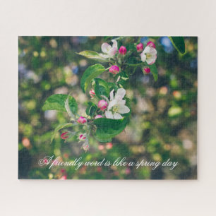 Apple blossom legpuzzel