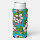 Apple blossom op turquoise (Seltzer Voorkant)