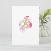 Apple Blossom Opening Feestdagenkaart (Staand voorkant)