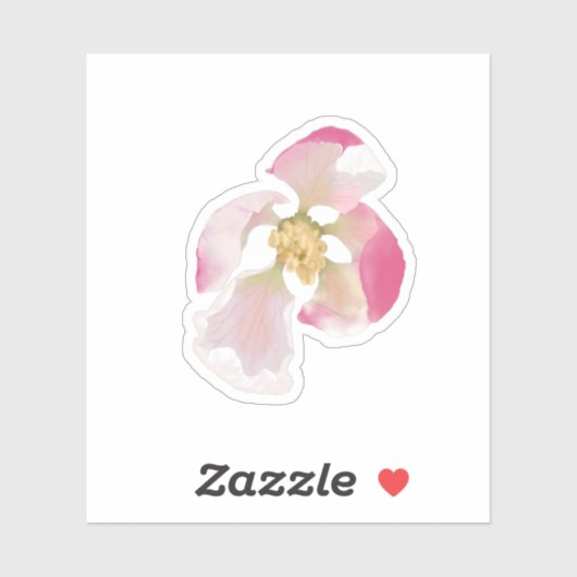 Apple Blossom Opening Sticker (Vel)