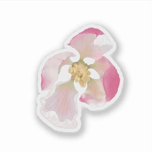 Apple Blossom Opening Sticker (Voorkant)